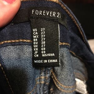 Women’s forever 21 skinny jeans